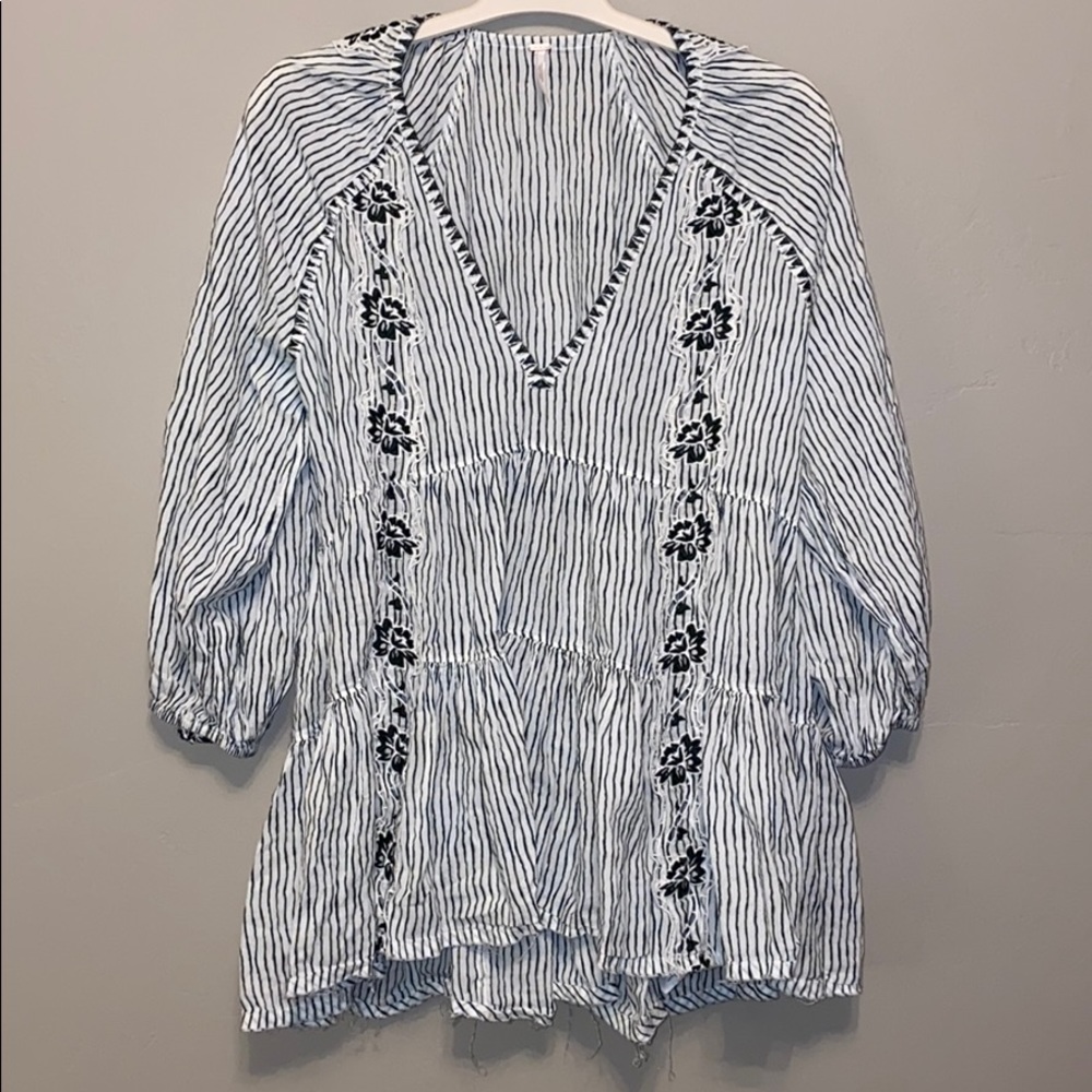 Free People Embroidered Tunic